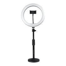 Set Of Two Stands, Ring Lights & Phone Holders