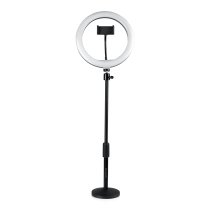 Set Of Two Stands, Ring Lights & Phone Holders