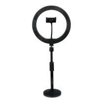 Set Of Two Stands, Ring Lights & Phone Holders
