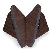 Elite Series Guitar Furniture X Stand, Brown