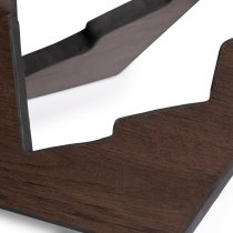 Elite Series Guitar Furniture X Stand, Brown