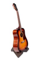 Elite Series Guitar Furniture X Stand, Brown