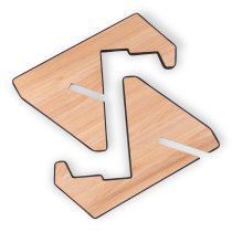 Elite Series Guitar Furniture X Stand, Maple