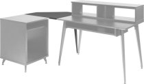 Elite Series Furniture Desk Corner Section, Black