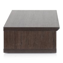 Elite Series Furniture Desktop 2U Studio Rack, Brown
