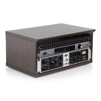 Elite Series Furniture Desktop 4U Studio Rack, Brown