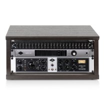 Elite Series Furniture Desktop 4U Studio Rack, Brown