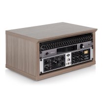 Elite Series Furniture Desktop 4U Studio Rack, Grey