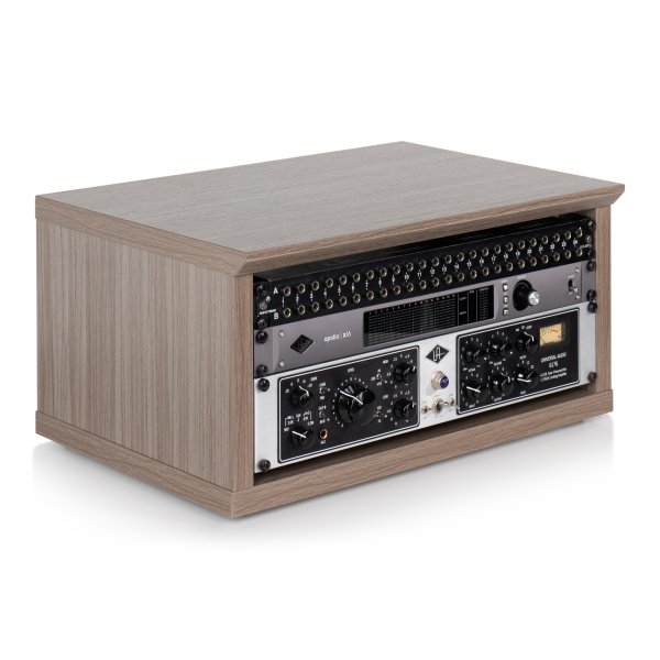 Elite Series Furniture Desktop 4U Studio Rack, Grey