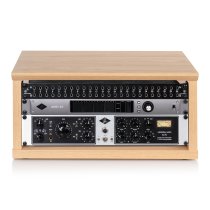 Elite Series Furniture Desktop 4U Studio Rack, Maple