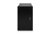 Elite Series Furniture Desktop 8U Studio Rack, Black