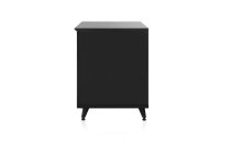 Elite Series Sidecar Rack Cabinet With Shelf, Brown