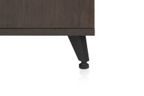 Elite Series Sidecar Rack Cabinet With Shelf, Brown