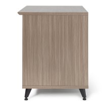 Elite Series Sidecar Rack Cabinet With Shelf, Grey