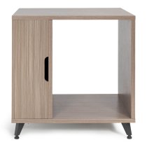 Elite Series Sidecar Rack Cabinet With Shelf, Grey