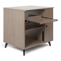 Elite Series Sidecar Rack Cabinet With Shelf, Grey
