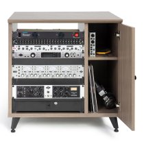 Elite Series Sidecar Rack Cabinet With Shelf, Grey