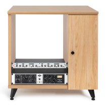 Elite Series Sidecar Rack Cabinet With Shelf, Maple