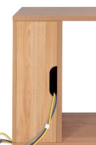 Elite Series Sidecar Rack Cabinet With Shelf, Maple
