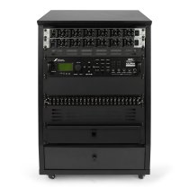 Elite Angled Studio Rack 12U, Black
