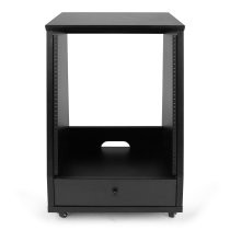 Elite Angled Studio Rack 12U, Black