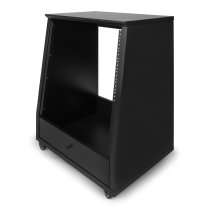 Elite Angled Studio Rack 12U, Black