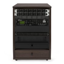 Elite Angled Studio Rack 12U, Brown
