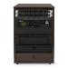 Elite Angled Studio Rack 12U, Brown