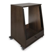 Elite Angled Studio Rack 12U, Brown