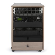 Elite Angled Studio Rack 12U, Grey