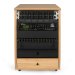 Elite Angled Studio Rack 12U, Maple
