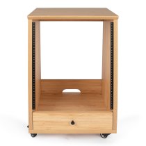 Elite Angled Studio Rack 12U, Maple