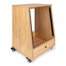 Elite Angled Studio Rack 12U, Maple