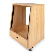 Elite Angled Studio Rack 12U, Maple