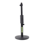 Shure Desktop Mic Stand With 6” Round Base