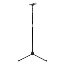 Deluxe Tripod Mic Stand With Pistol Grip Clutch