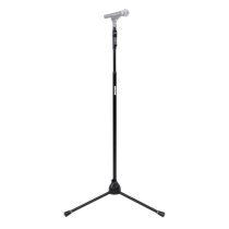Deluxe Tripod Mic Stand With Pistol Grip Clutch