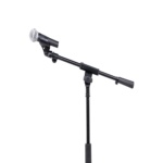 Tripod Mic Stand With Telescoping Boom