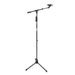 Deluxe Tripod Mic Stand With Telescoping Boom
