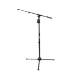 Deluxe Tripod Mic Stand With Telescoping Boom