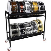Frameworks Two-Tier Snare Rack with Locking Casters