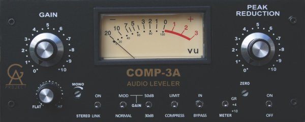 1-channel Vintage Style Solid-state Electro-optical Compressor