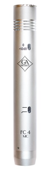 Small-diaphragm Condenser Microphone with Interchangeable Heads