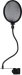 Nylon Mesh Pop Filter with Gooseneck and Clamp