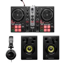 Complete DJ Starter Bundle With Controller, Speakers, Headphones and DJUCED (Mark II)