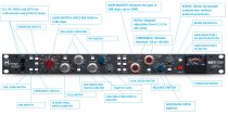 73-Style Channel Strip with EQ and Diode Bridge Compressor