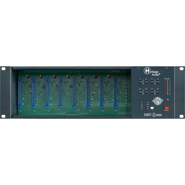 8-Slot 500 Series Rack With ADAT Output 24bit / 192kHz