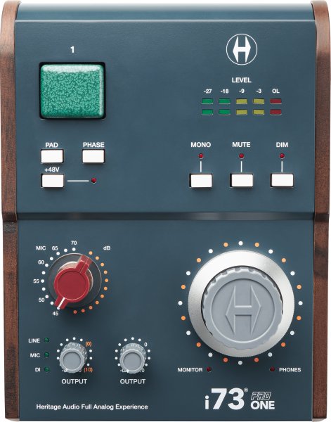 2-In/4-Out USB-C interface With Integrated 73 Style Preamp