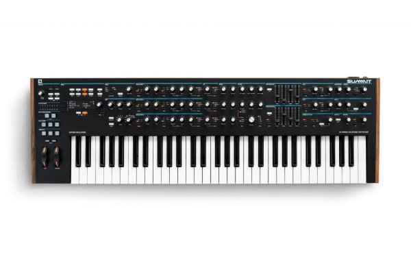 Two-part 16-voice 61-key Polyphonic Synthesiser