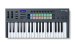 37-Key MIDI Controller Keyboard with 16 Pads, 8 Knobs, Pitch Bend, and Modulation Wheel